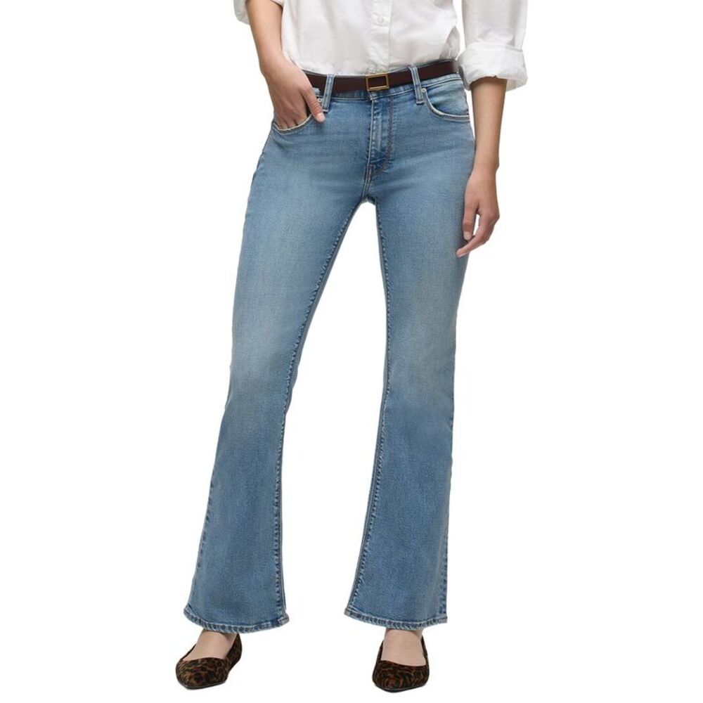 Hudson Jeans Womens  Nico Mid-Rise Bootcut Barefoot Pant